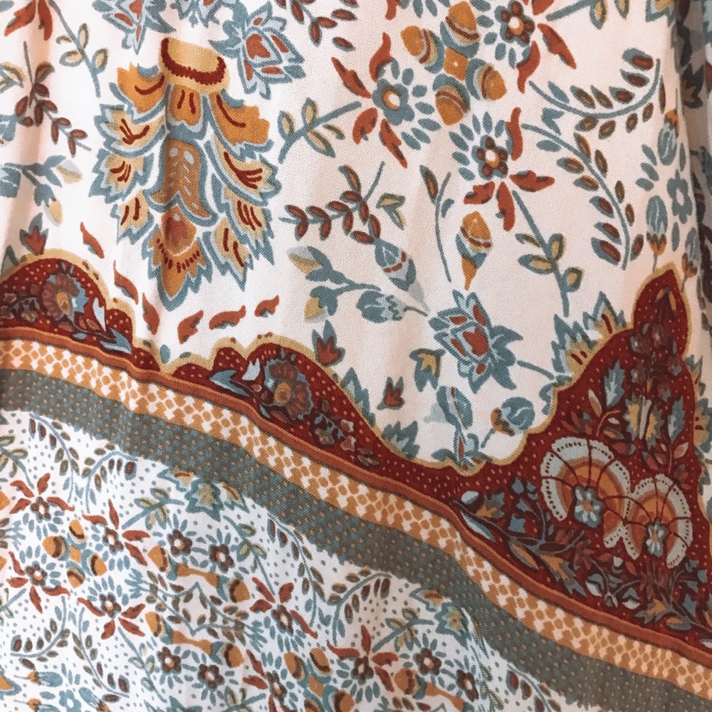 Blue Rain Patterned Kimono - Picture 3 of 4